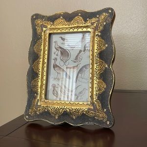 Anthropologie Decorative 4” X 6” Frame
